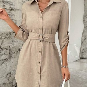 پیراهن بلند (Shirt Dress)